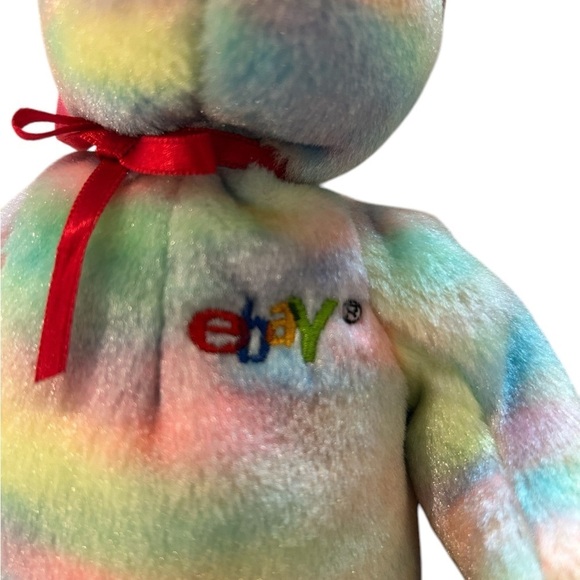 Ty Beanie Baby 'Bidder' the EBAY Bear (8.5 inch) -Been sealed in Box - Picture 6 of 8